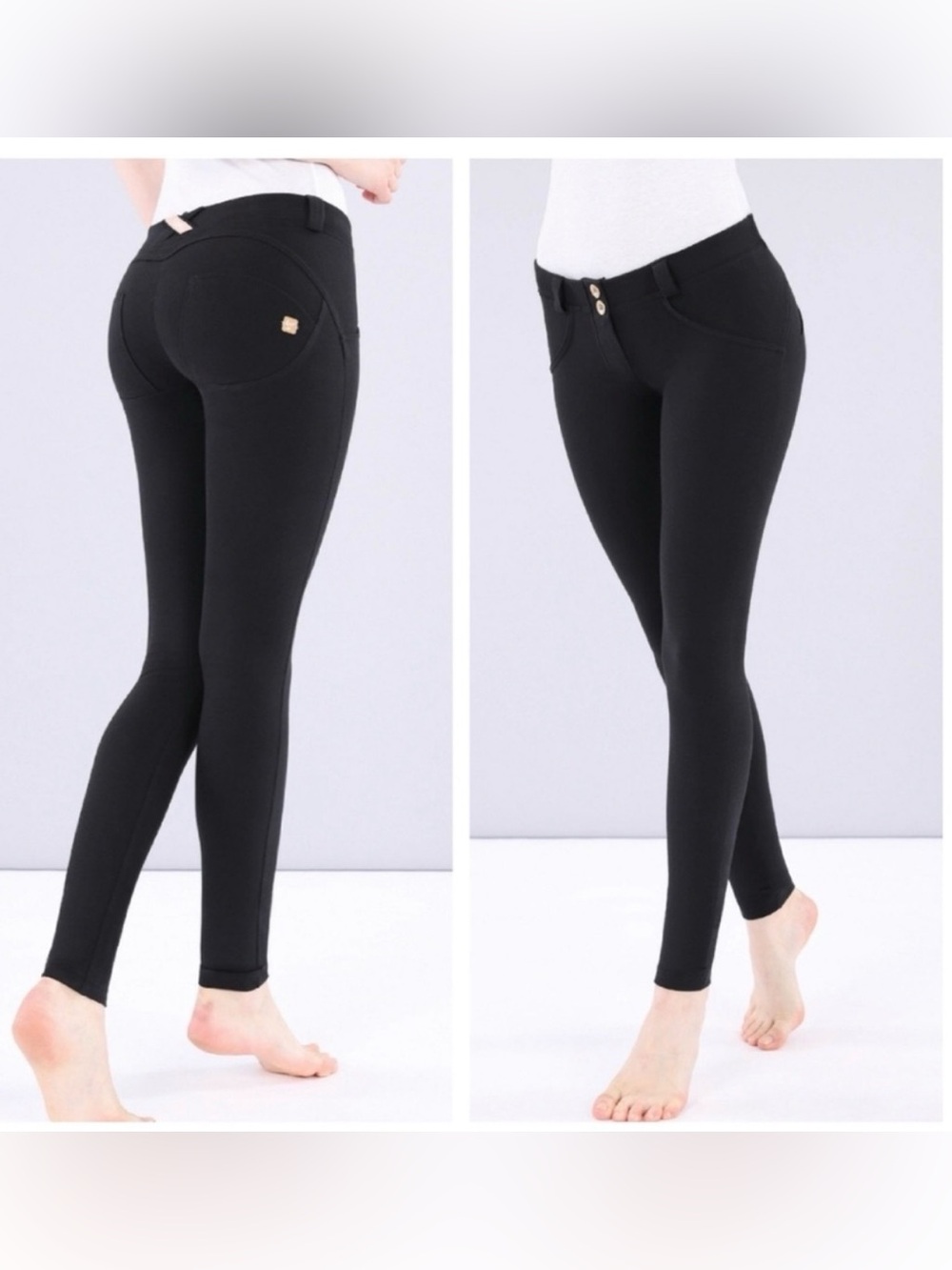 Freddy WR.UP Black Skinny leggings Pants Sz XS